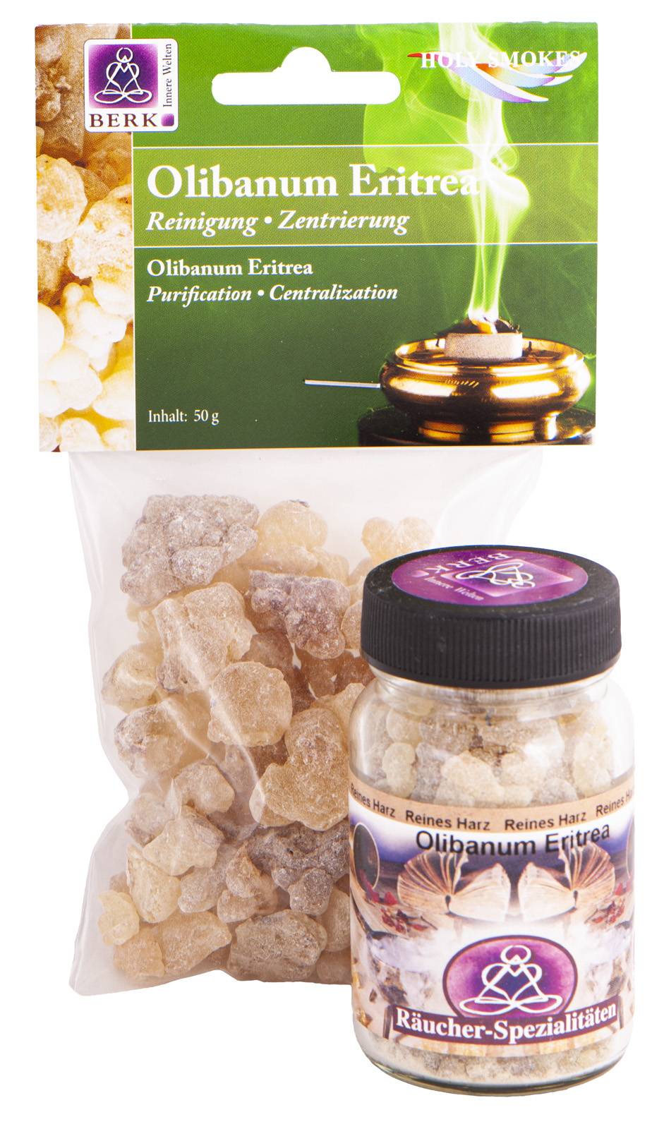 Kunst Und Magie Olibanum Eritrea Weihrauch Harz - Räucherwerk In Tüten Reinigung - Zentrierung