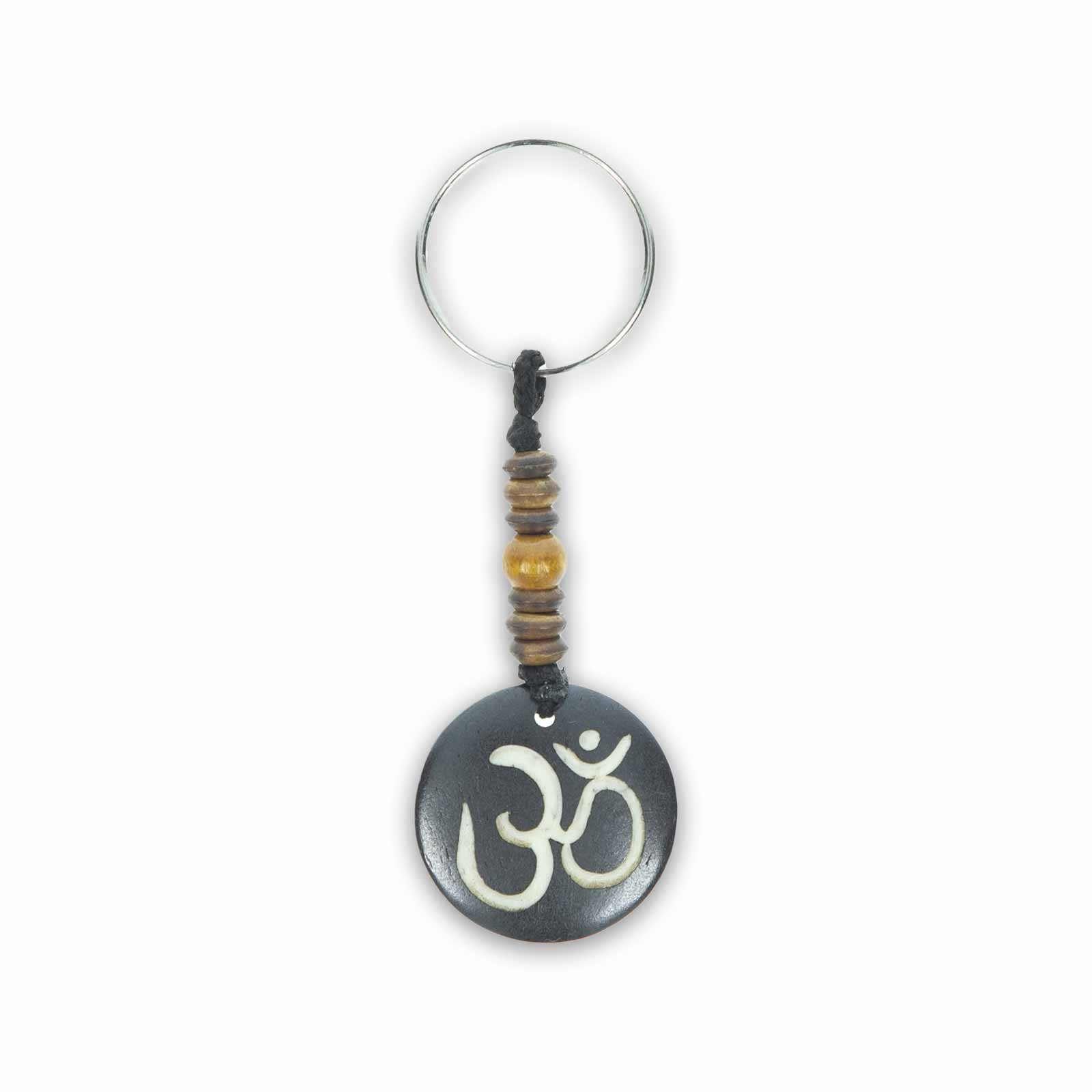 Kunst Und Magie OM Schlüsselanhänger Taschenanhänger Goa Psy