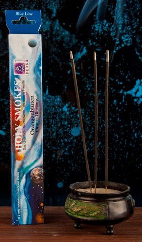 Kunst Und Magie Orangenblüten - Blue Line Räucherstäbchen Holy Smokes