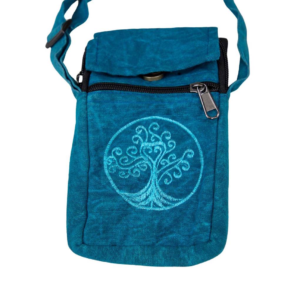 Kunst Und Magie Passportbag Handytasche Brustbeutel Schultertasche Hippie Handtasche Goa Tasche Mit Schulterriemen