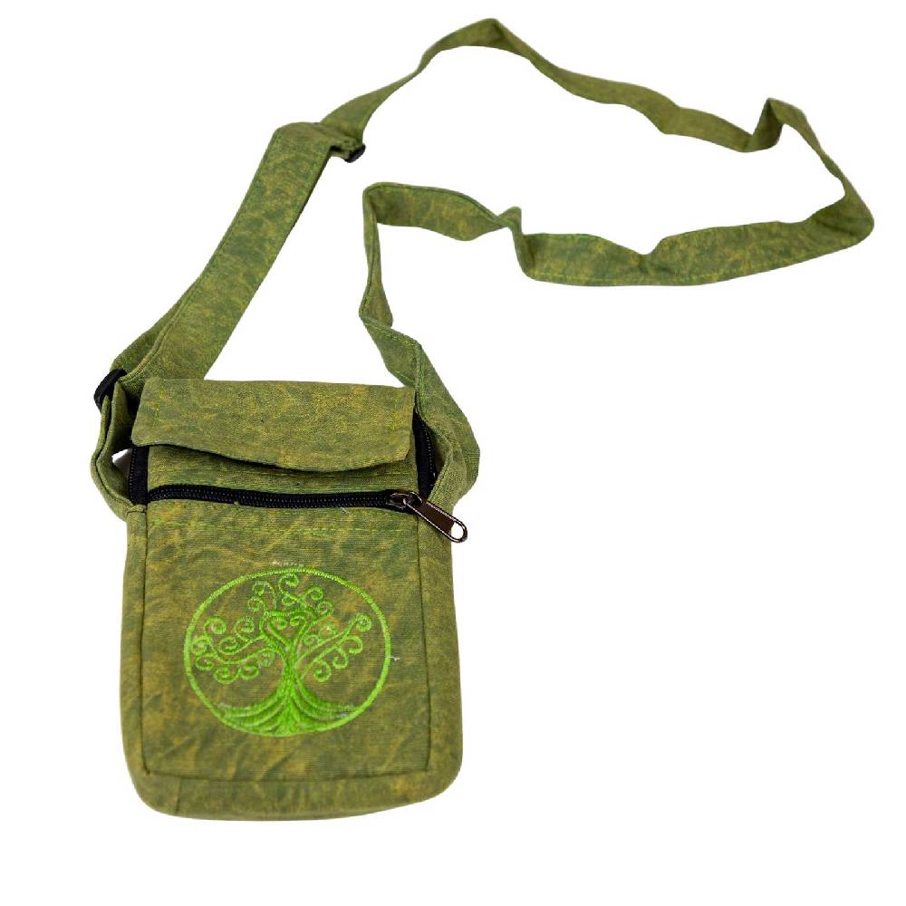 Kunst Und Magie Passportbag Handytasche Brustbeutel Schultertasche Hippie Handtasche Goa Tasche Mit Schulterriemen