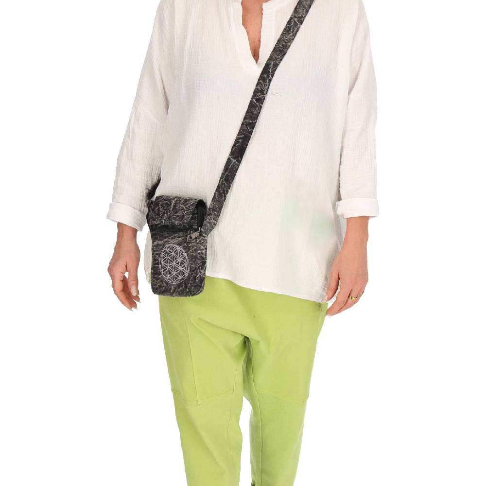 Kunst Und Magie Passportbag Handytasche Brustbeutel Schultertasche Hippie Handtasche Goa Tasche Mit Schulterriemen