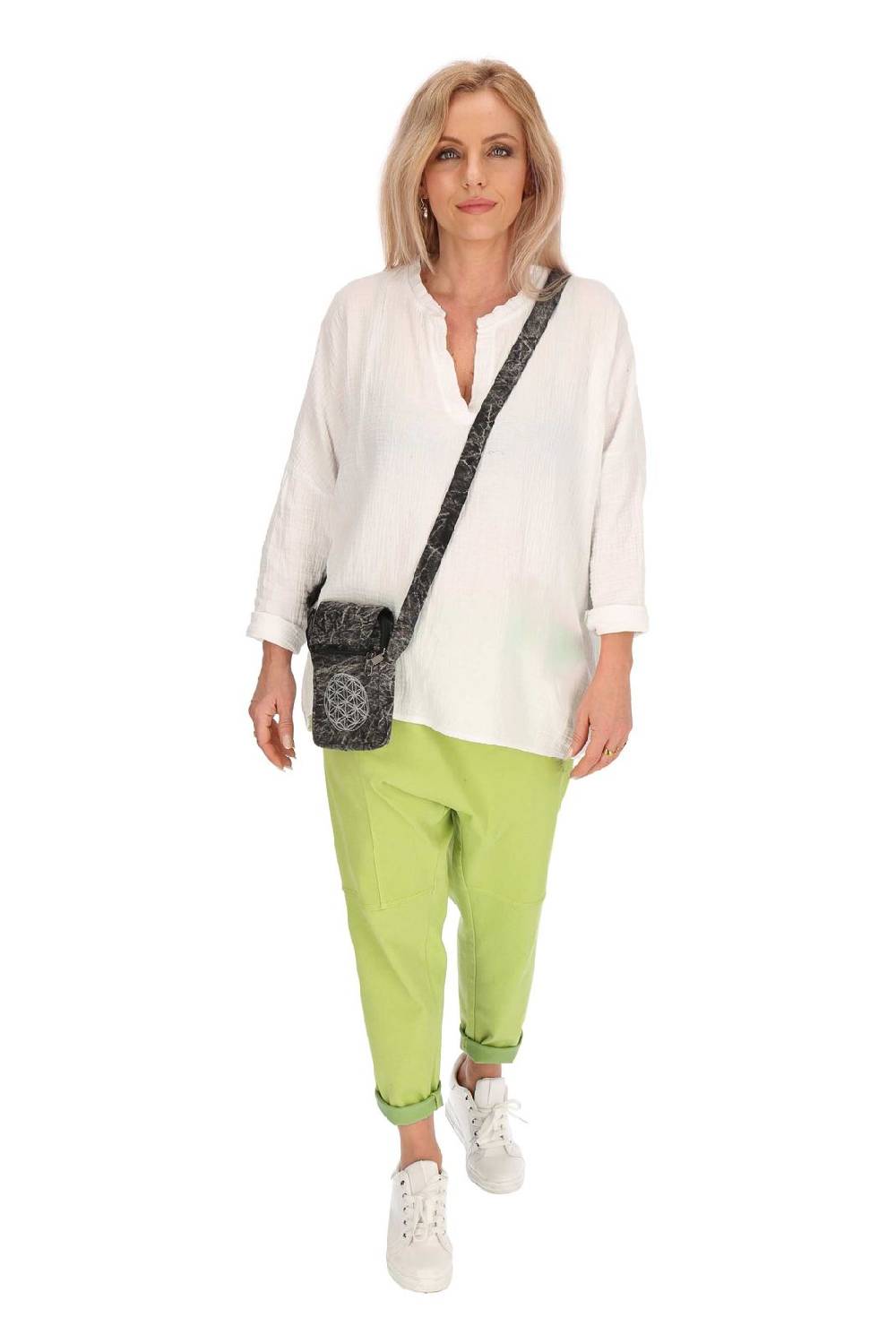 Kunst Und Magie Passportbag Handytasche Brustbeutel Schultertasche Hippie Handtasche Goa Tasche Mit Schulterriemen