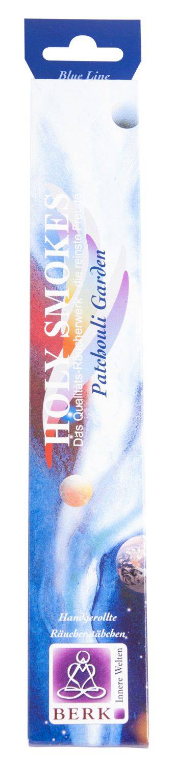 Kunst Und Magie Patchouli Garden - Holy Smokes Blue Line Räucherstäbchen Duftstäbchen