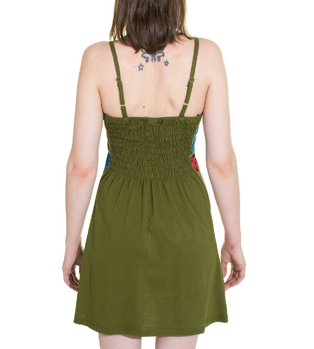 Kunst Und Magie Patchwork Minikleid Longshirt Tunika Hippie Sommerkleid