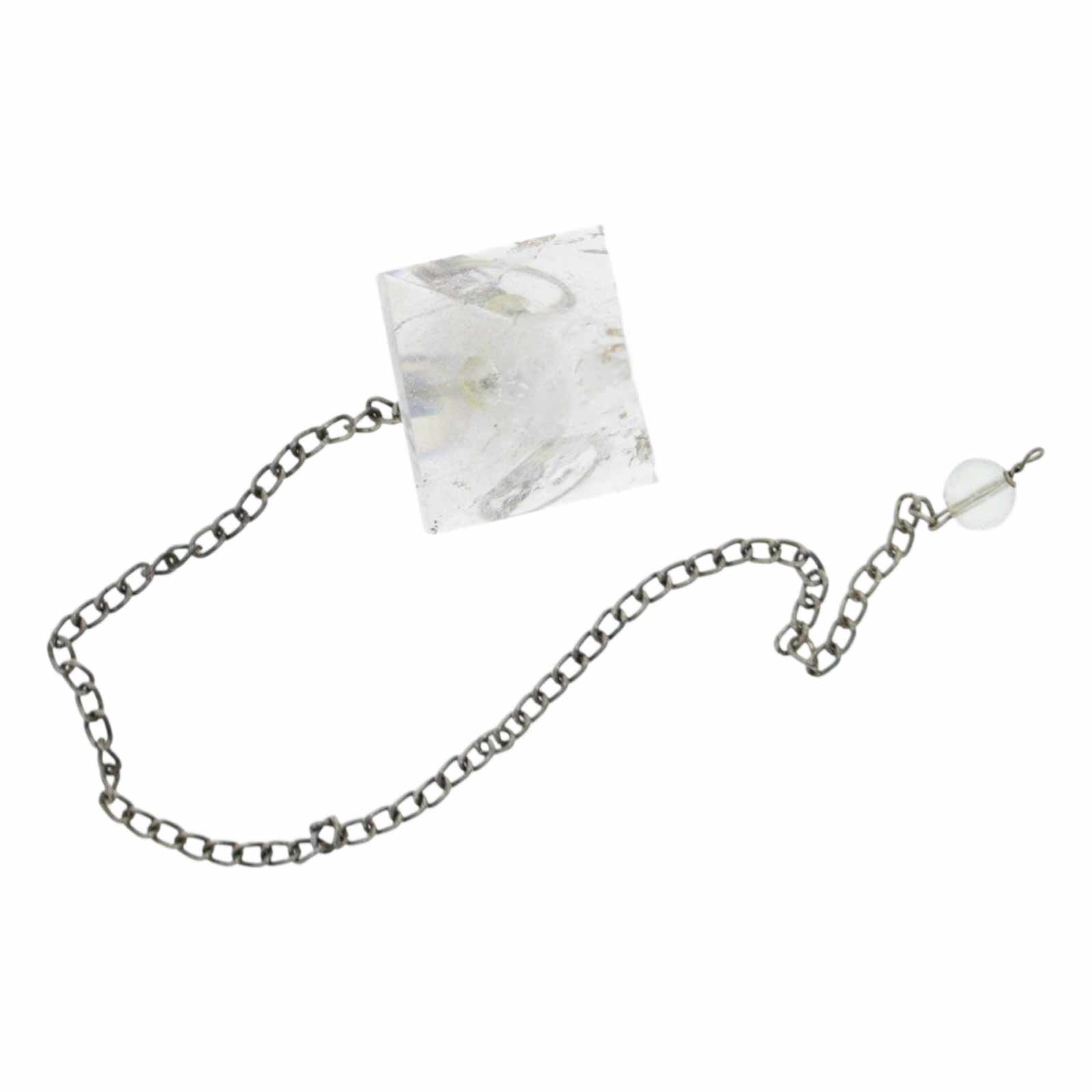 Kunst Und Magie Pendel Edelsteinpendel - Pyramide Bergkristall Radiästhesie Instrument