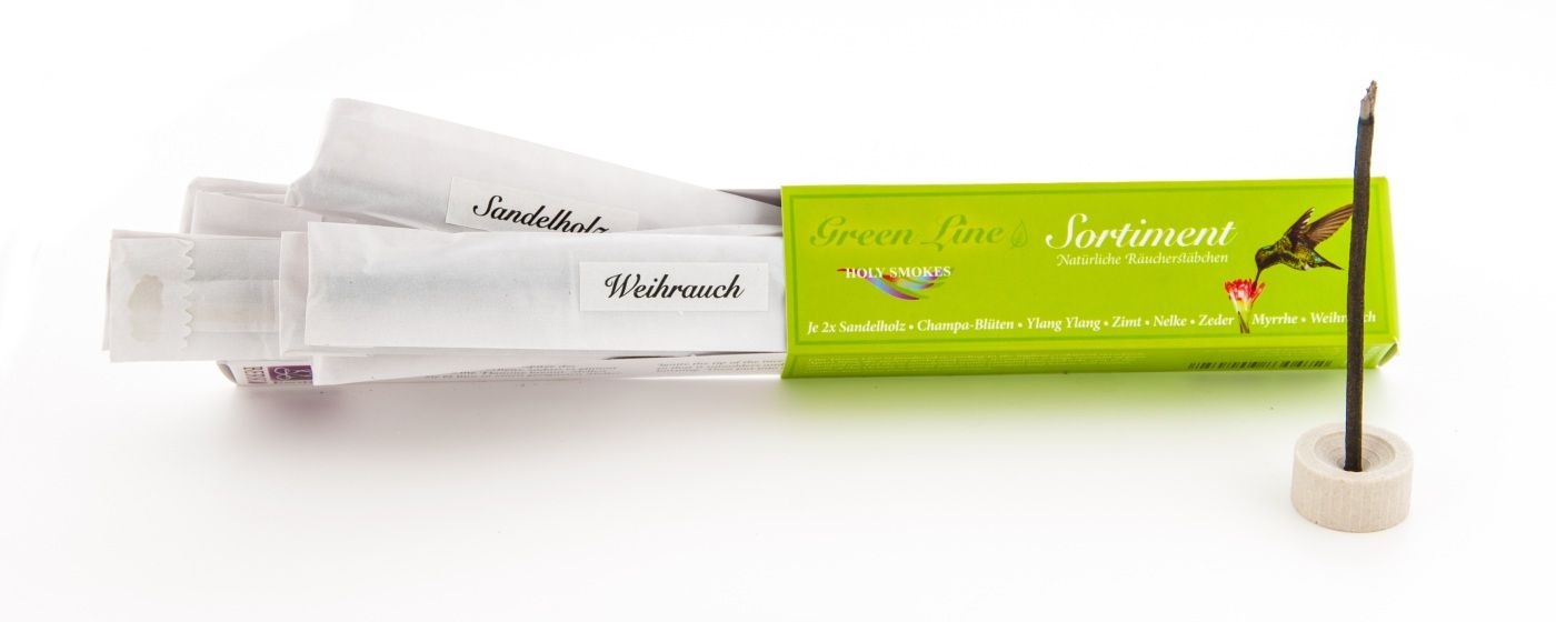 Kunst Und Magie Räucherstäbchen Sortiment Green Line Holy Smokes Duftstäbchen