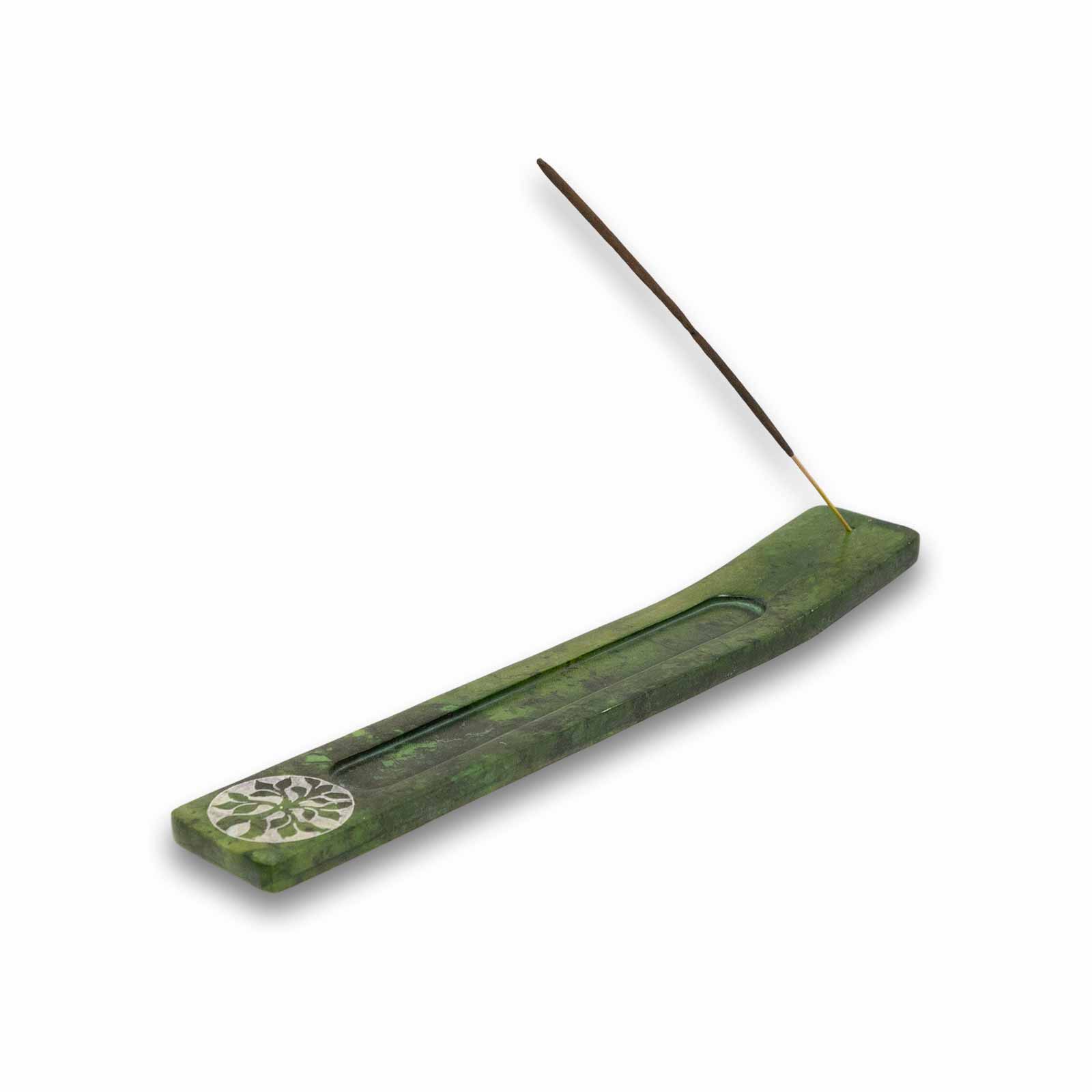 Kunst Und Magie Räucherstäbchenhalter Baum Lebensbaum Tree Of Life Aus Speckstein Aus Mit Gravur Halter Grün