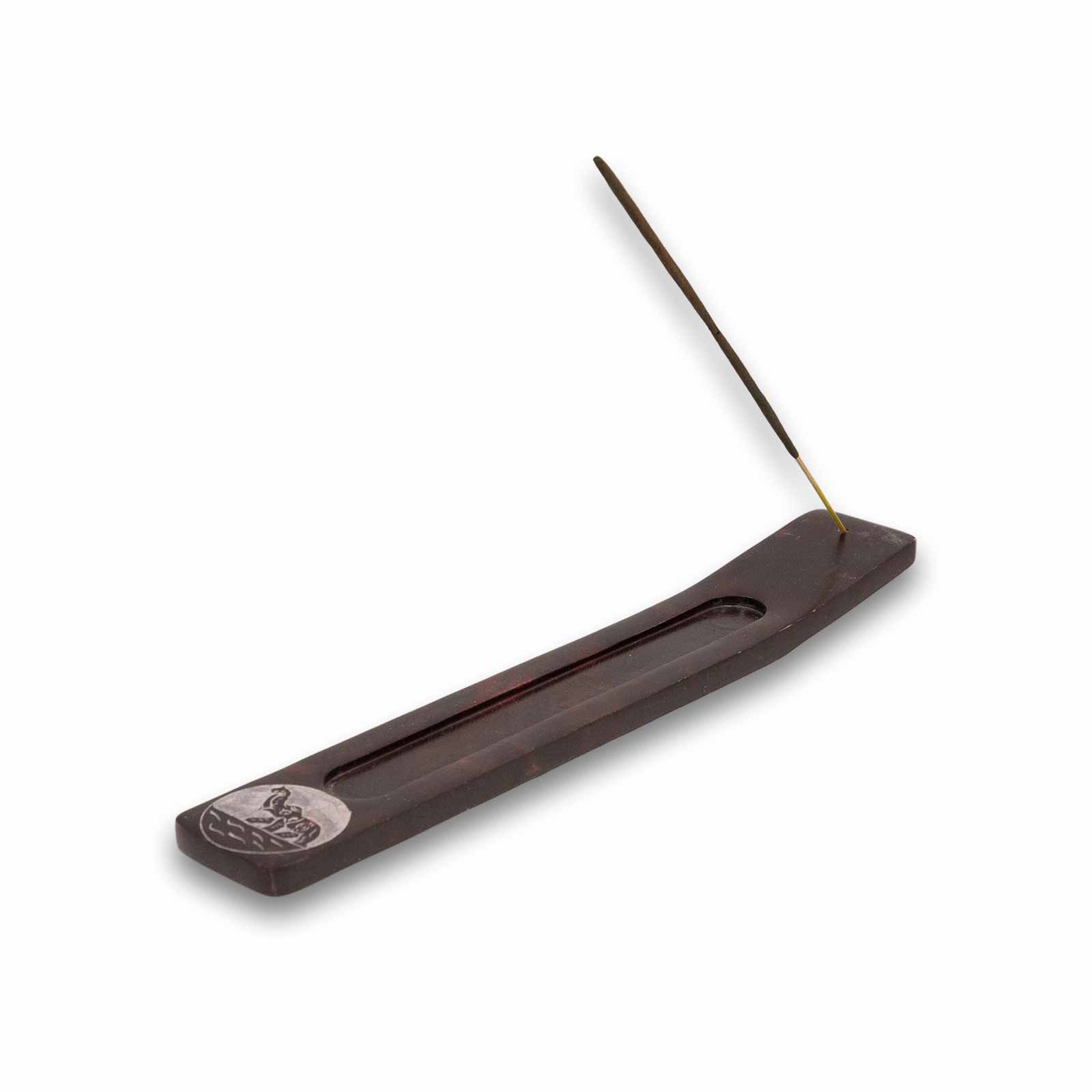 Kunst Und Magie Räucherstäbchenhalter Elefant Aus Speckstein Aus Mit Gravur Halter Maroon