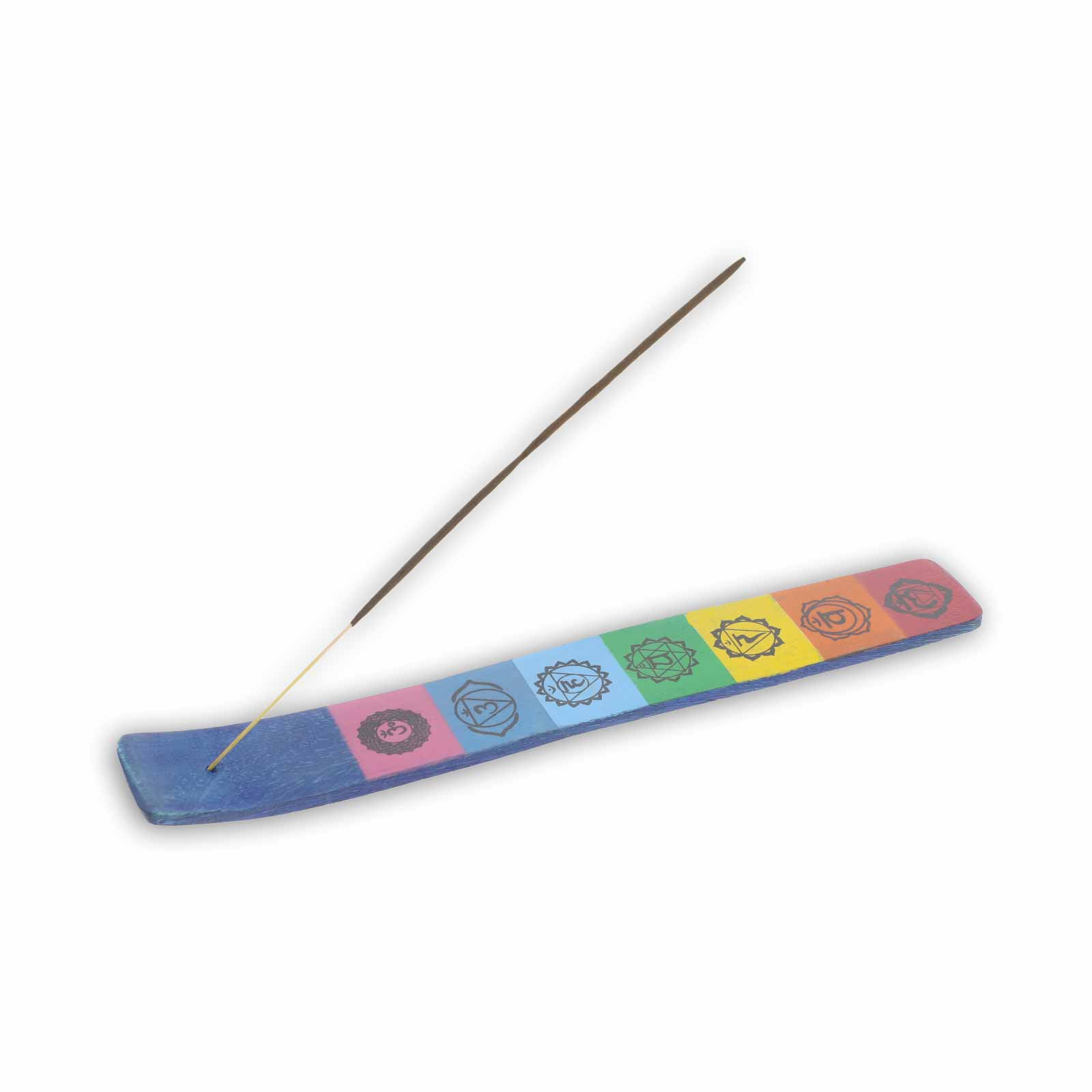 Kunst Und Magie Räucherstäbchenhalter Räucherschiffchenaus Holz Bunt Bemalt