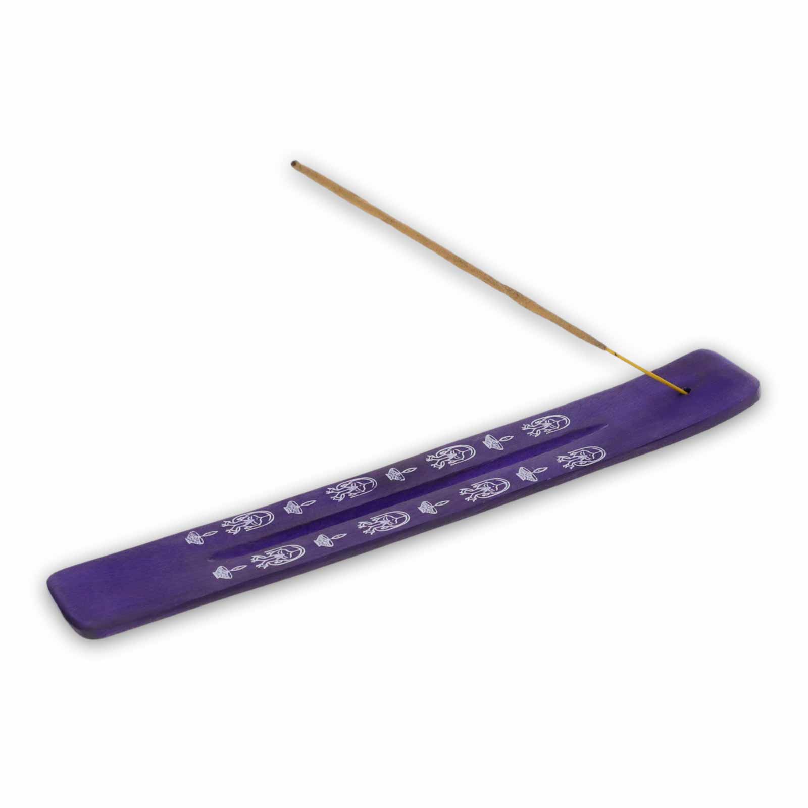 Kunst Und Magie Räucherstäbchenhalter Räucherschiffchenaus Holz Bunt Bemalt