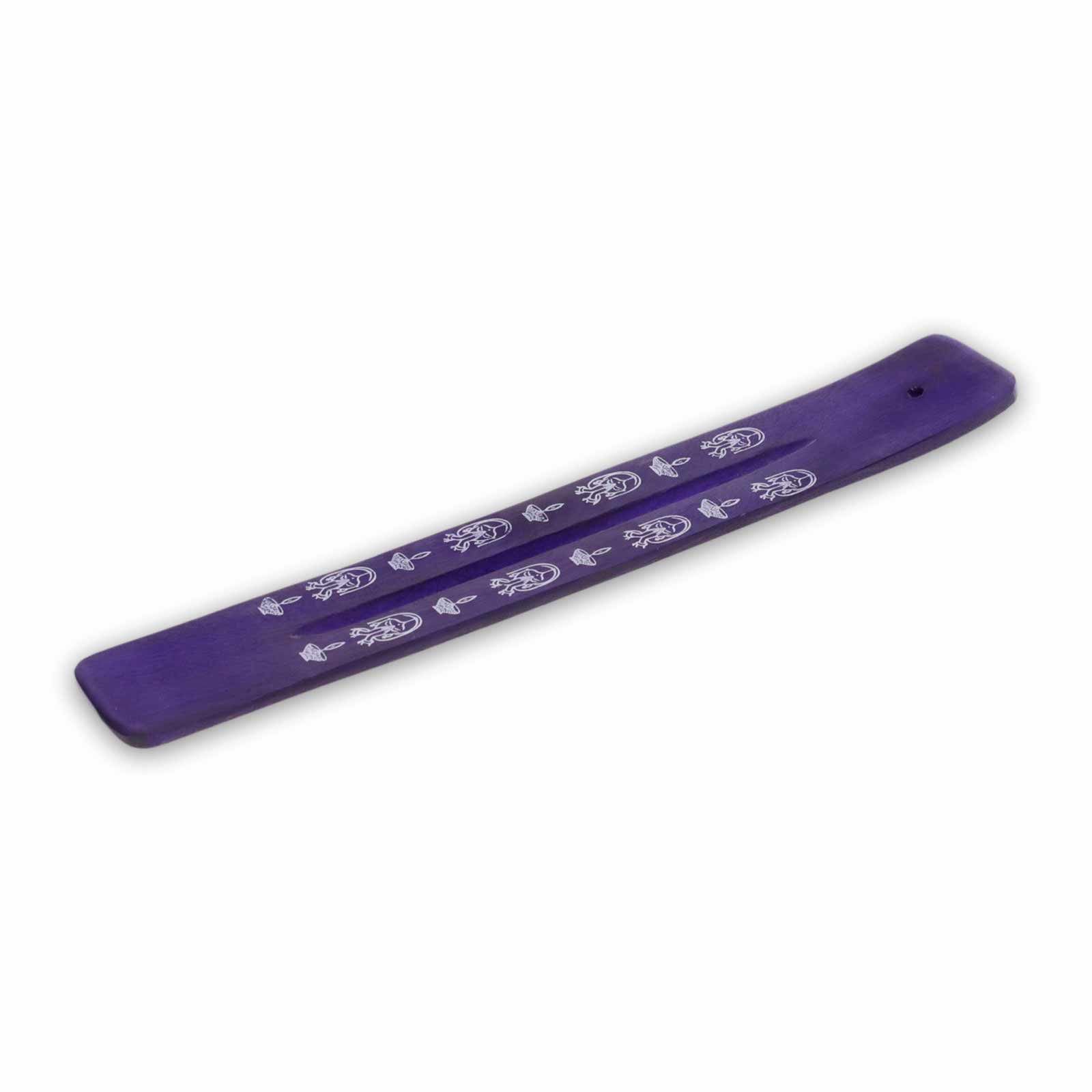 Kunst Und Magie Räucherstäbchenhalter Räucherschiffchenaus Holz Bunt Bemalt