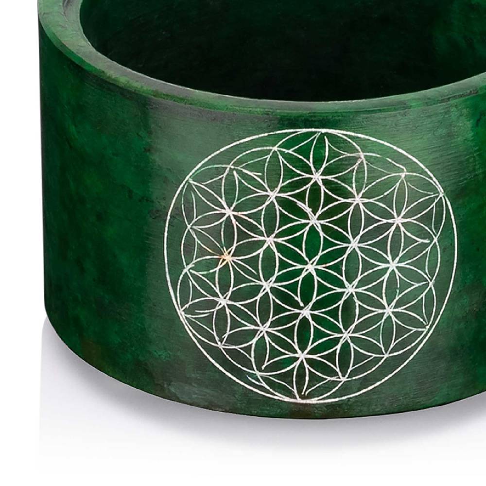 Kunst Und Magie Räucherstövchen Mit Sieb Räucherschale Räuchergefäß Speckstein 10cm Räucherlampe Weihrauchbrenner