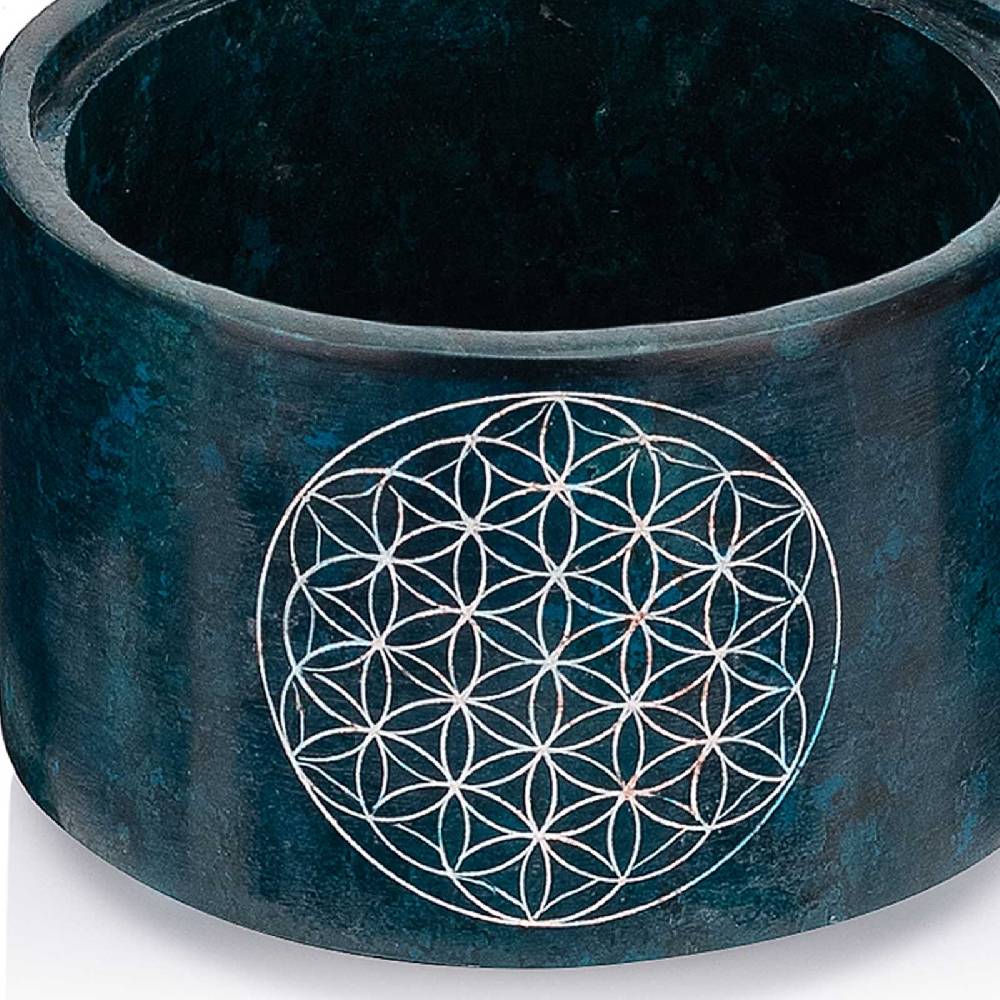 Kunst Und Magie Räucherstövchen Mit Sieb Räucherschale Räuchergefäß Speckstein 10cm Räucherlampe Weihrauchbrenner