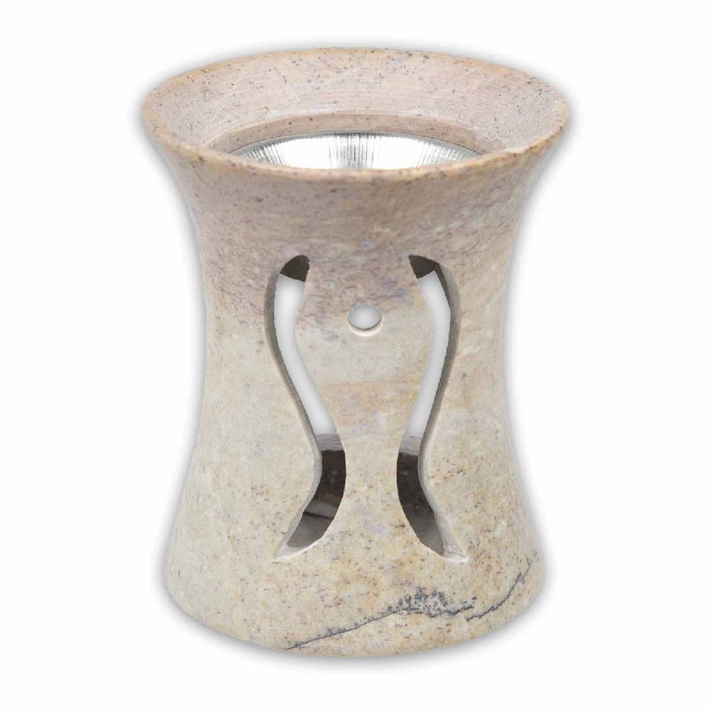 Kunst Und Magie Räucherstövchen Räuchergefäß Flammen Engel Räucherschale Mit Sieb Aus Speckstein 10cm