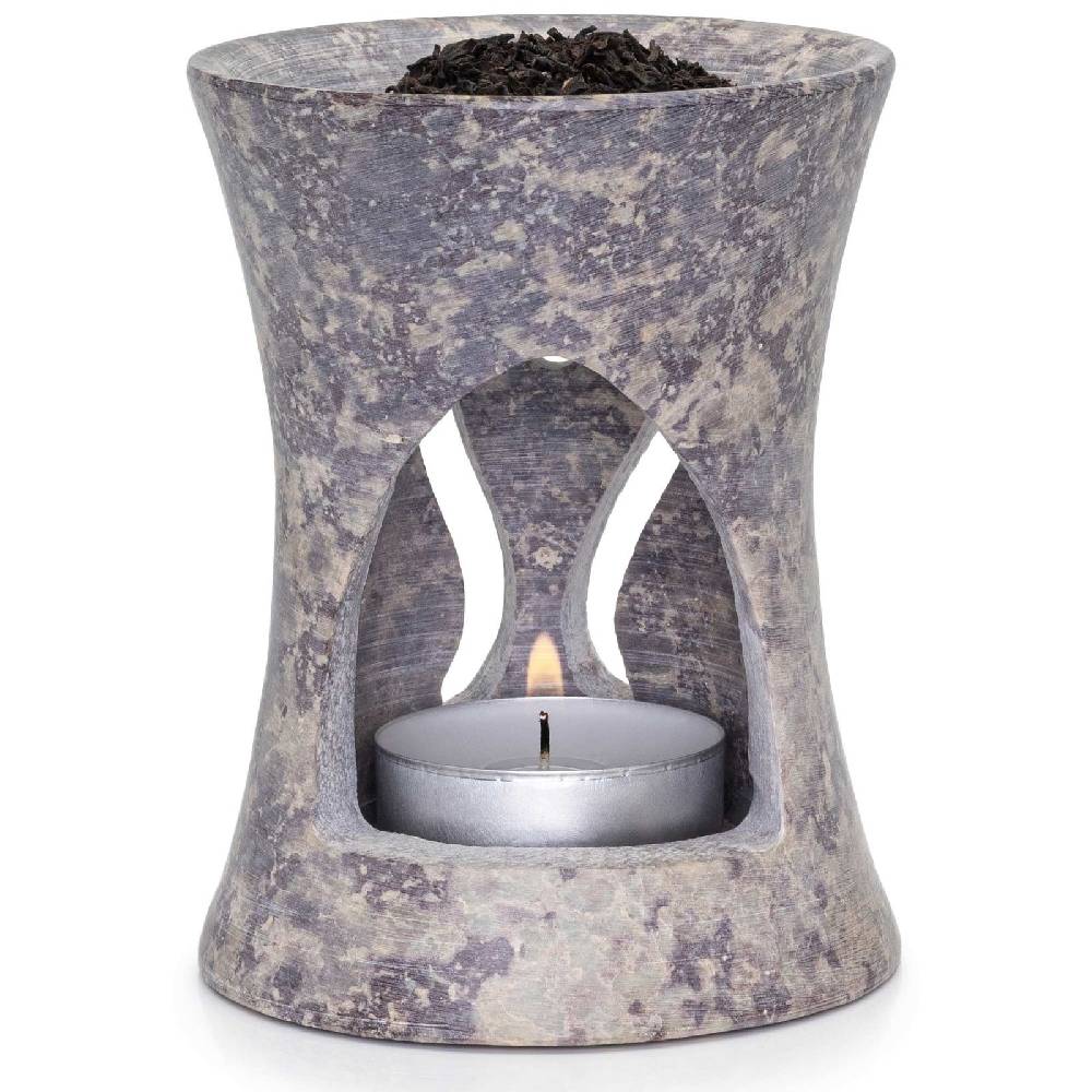 Kunst Und Magie Räucherstövchen Räuchergefäß Flammen Engel Räucherschale Mit Sieb Aus Speckstein 10cm