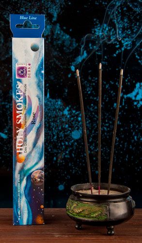 Kunst Und Magie Rose - Räucherstäbchen Duftstäbchen Blue Line Holy Smokes
