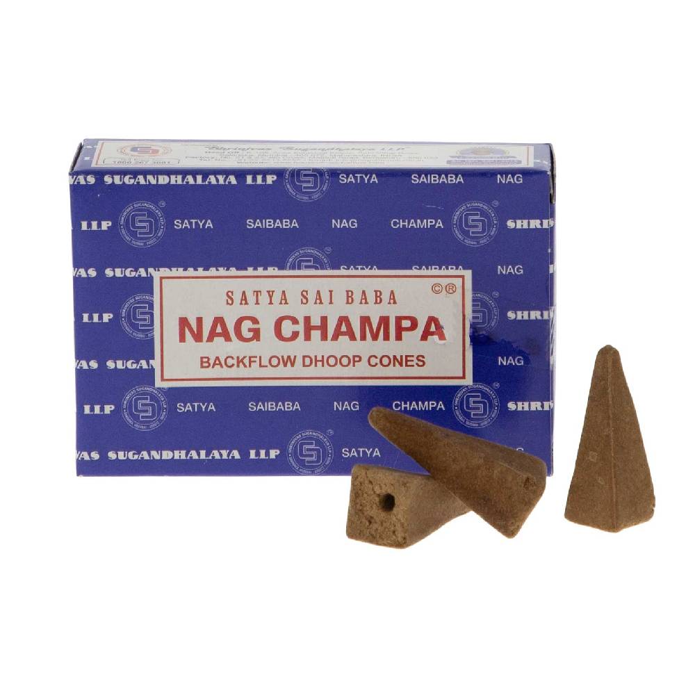 Kunst Und Magie Rückfluss Räucherkegel Satya Sai Baba Nag Champa Cones Dhoop Duftkegel Backflow Cones