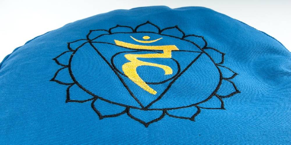 Kunst Und Magie Sakralchakra Meditationskissen Mit Buchweizen Gefüllt 36 X 15 Cm Yoga Berk Balance Chakra