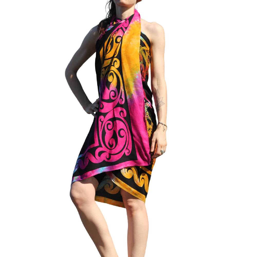 Kunst Und Magie Sarong Yogatuch Iggdrasil Weltenbaum Strandtuch Multifunktionstuch Dekotuch Tischdecke Wickelkleid