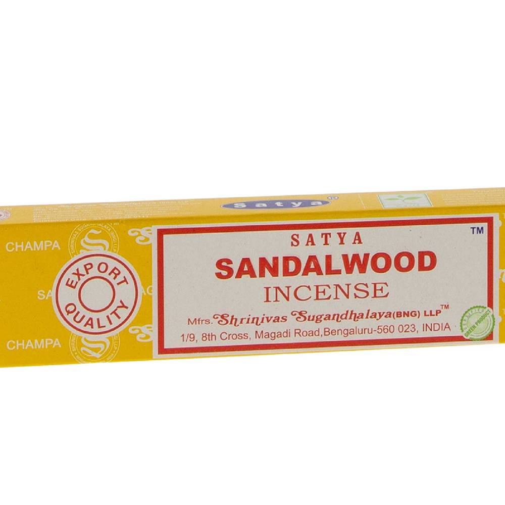 Kunst Und Magie Satya Sandalwood Sandelholz Räucherstäbchen Duftstäbchen