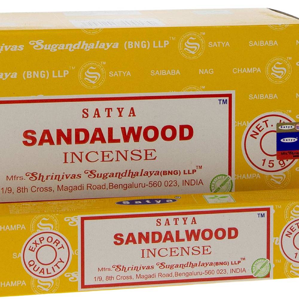Kunst Und Magie Satya Sandalwood Sandelholz Räucherstäbchen Duftstäbchen
