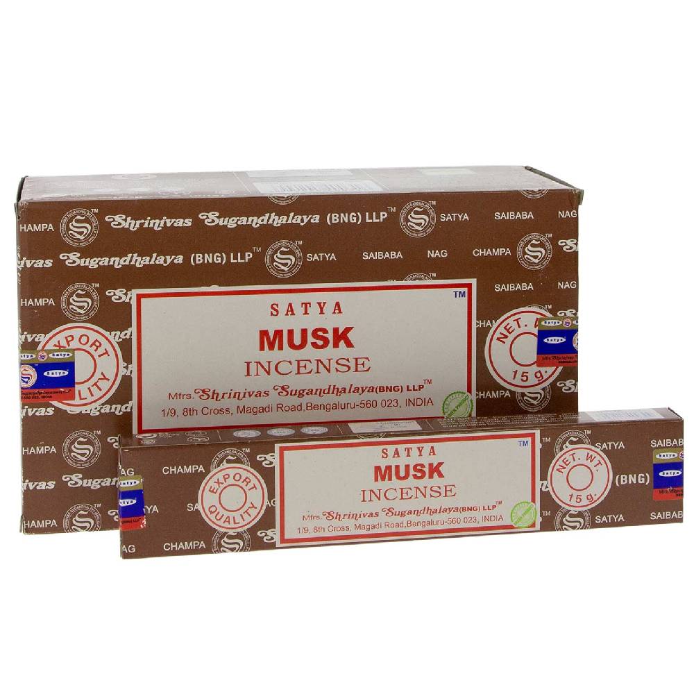 Kunst Und Magie Satya Satya Musk Räucherstäbchen Duftstäbchen