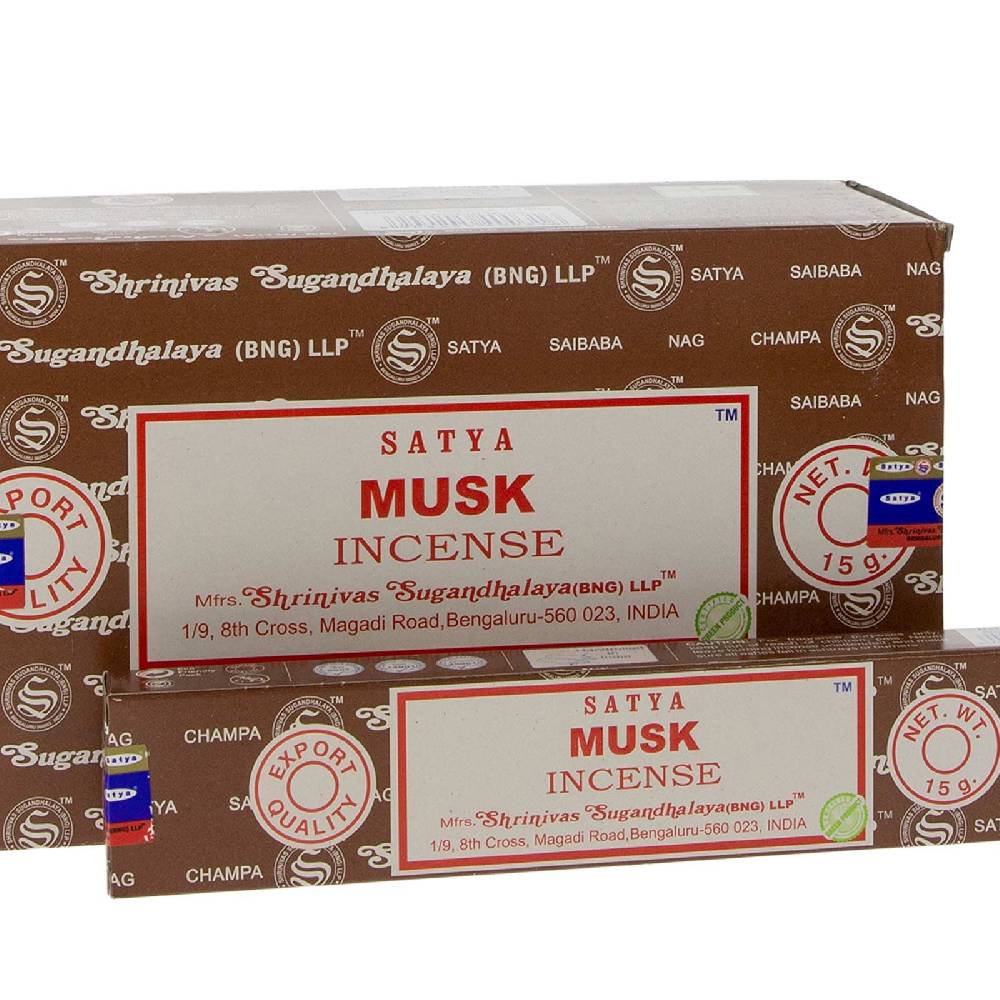 Kunst Und Magie Satya Satya Musk Räucherstäbchen Duftstäbchen