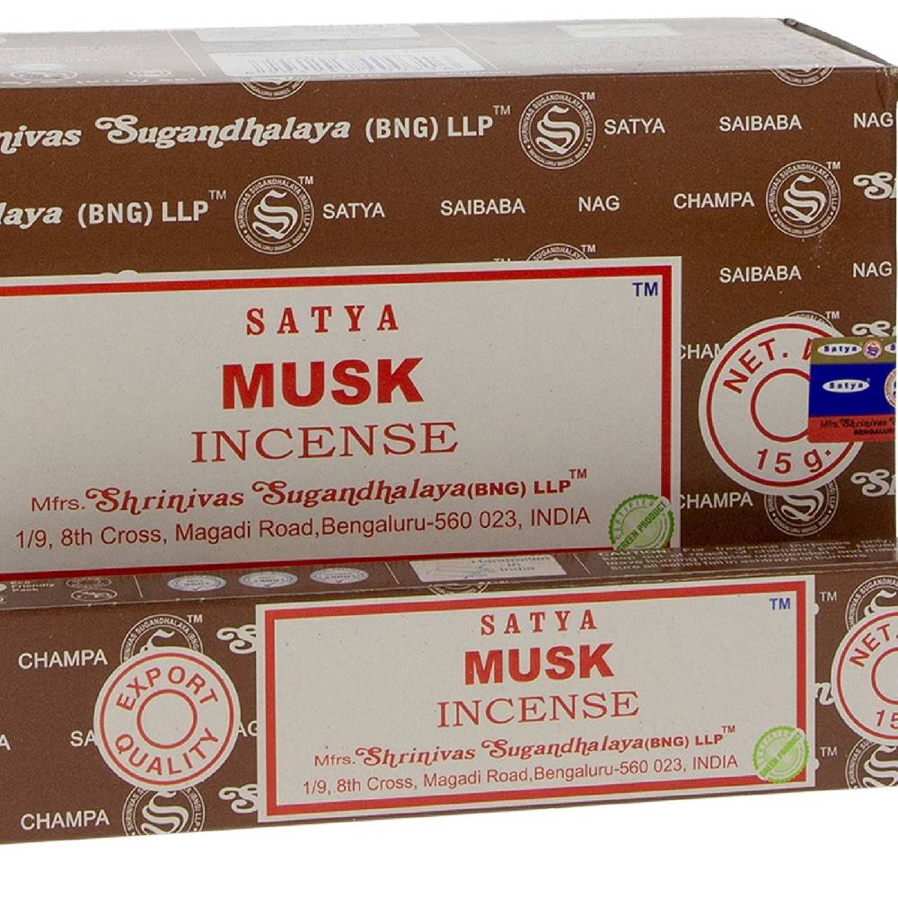 Kunst Und Magie Satya Satya Musk Räucherstäbchen Duftstäbchen