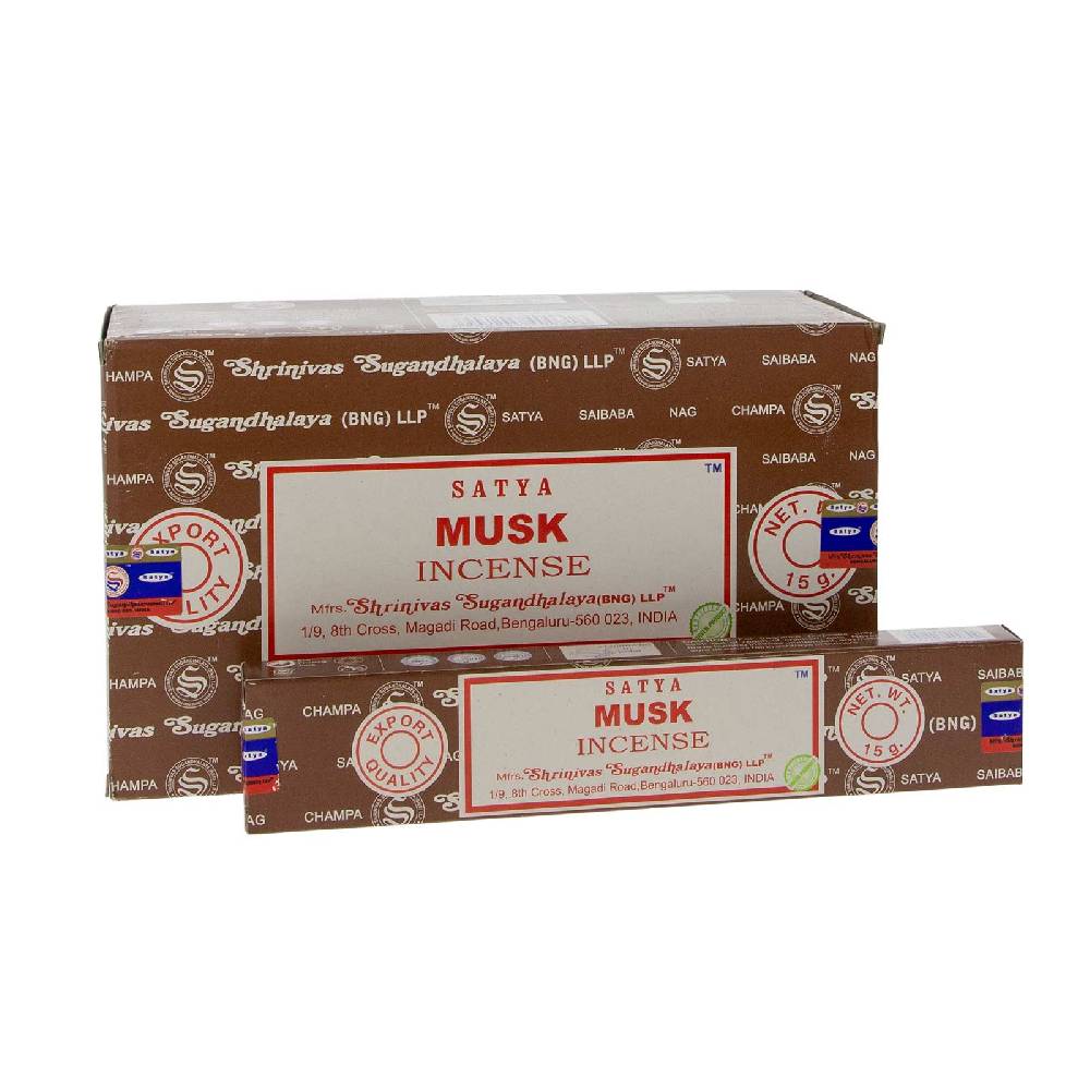 Kunst Und Magie Satya Satya Musk Räucherstäbchen Duftstäbchen
