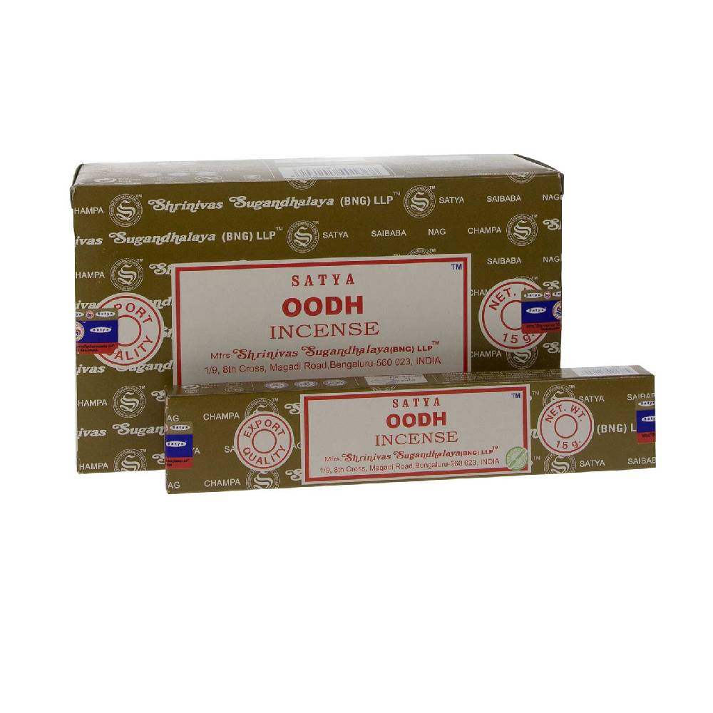Kunst Und Magie Satya Satya Oodh Räucherstäbchen Mit Adlerholz Duftstäbchen