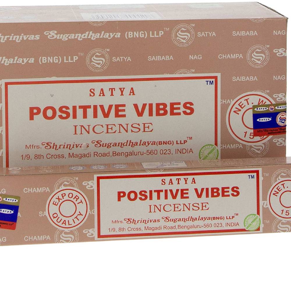 Kunst Und Magie Satya Satya Positive Vibes Räucherstäbchen Duftstäbchen