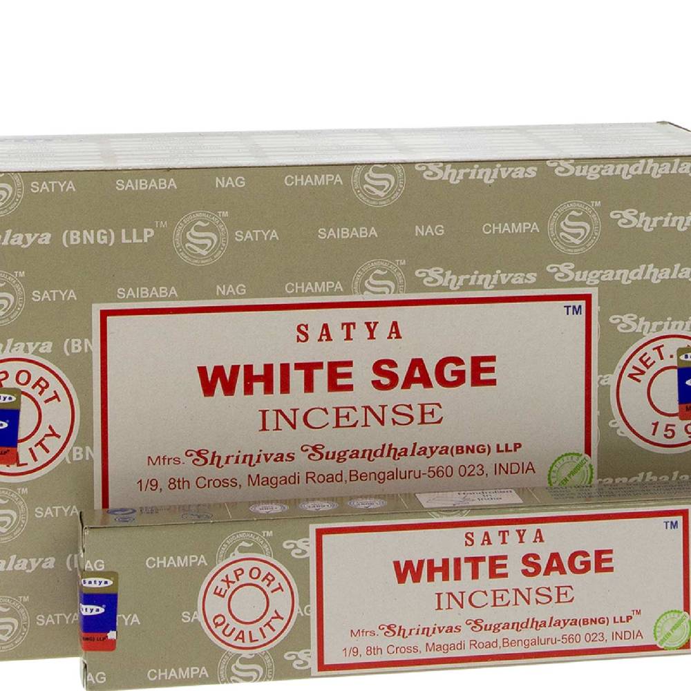 Kunst Und Magie Satya White Sage Räucherstäbchen Duftstäbchen