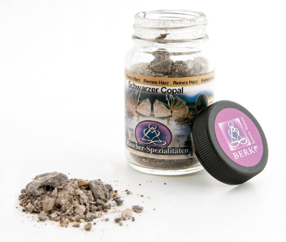 Kunst Und Magie Schwarzer Copal (Saumerio) - Reine Harze Räucherung Reinigung - Dämonenvertreiber Berk
