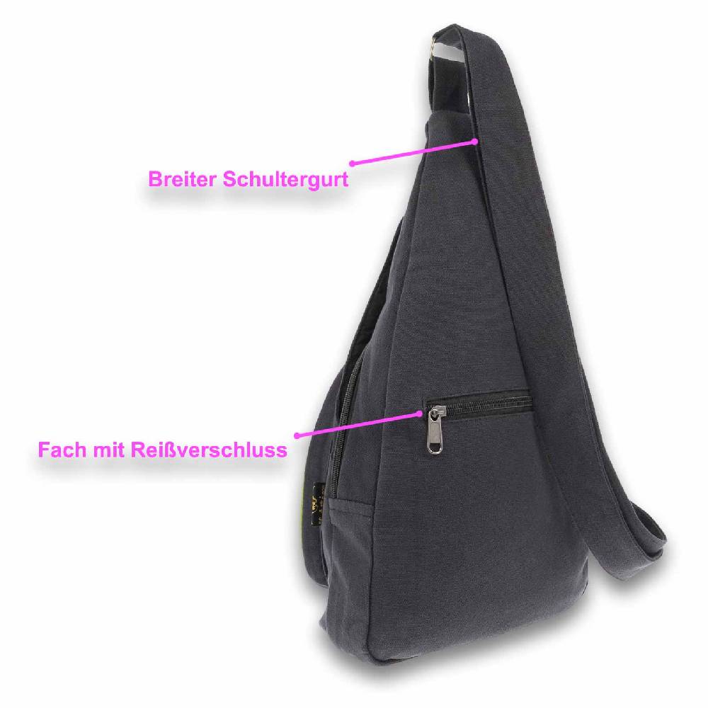 Kunst Und Magie Slingbag Brusttasche Hippie Goa Bodybag Schultertasche Rucksack S