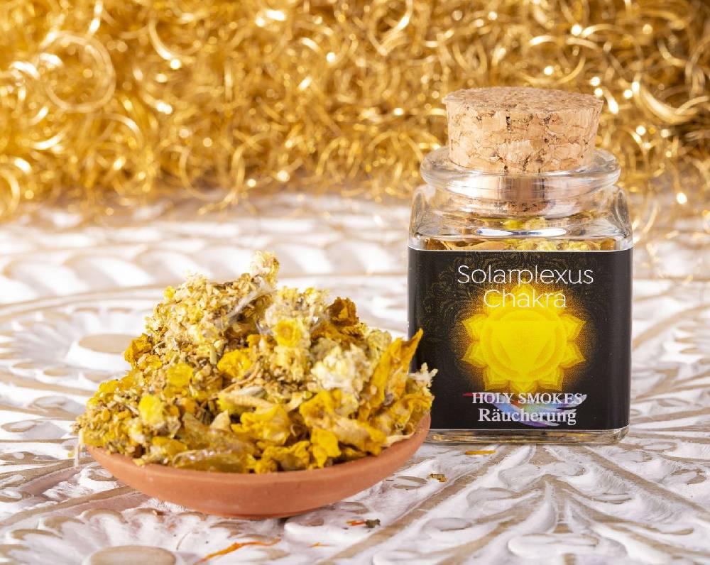 Kunst Und Magie Solarplexus- Chakra Räuchermischung Manipura Holy Smokes Räucherung