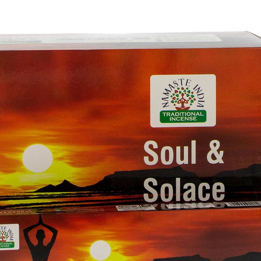 Kunst Und Magie Soul & Solace Agarholz Räucherstäbchen Namaste India 12er Großpackung