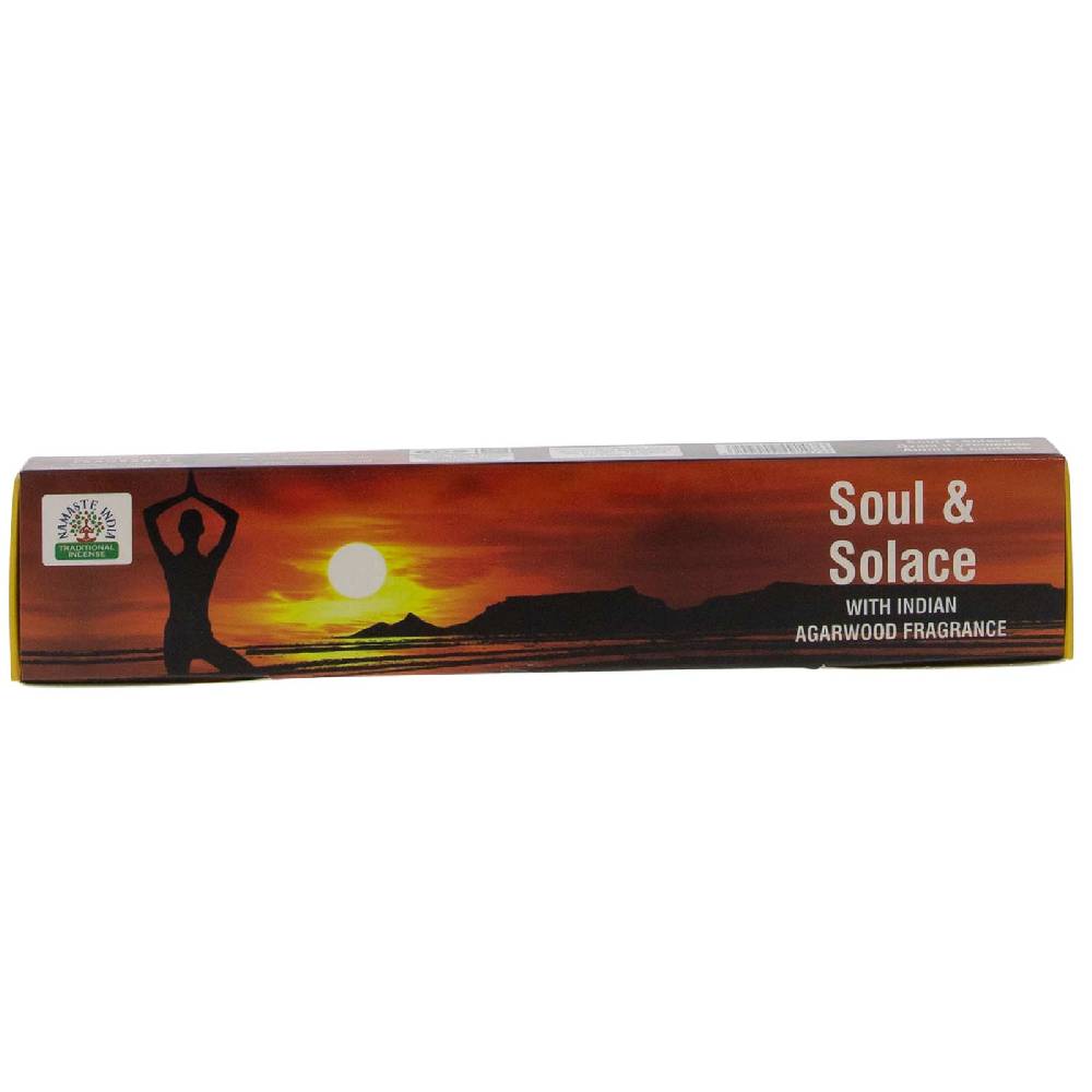 Kunst Und Magie Soul & Solace Agarholz Räucherstäbchen Namaste India 12er Großpackung