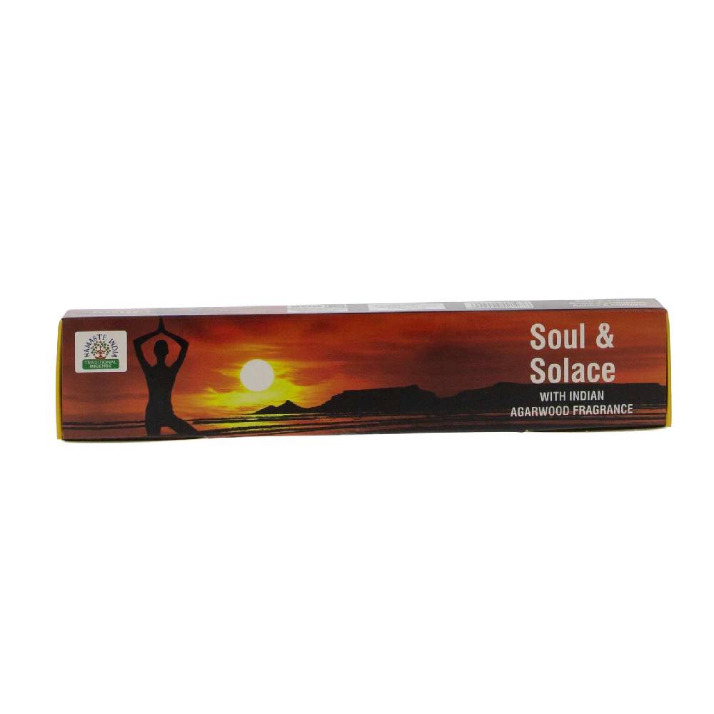 Kunst Und Magie Soul & Solace Agarholz Räucherstäbchen Namaste India 12er Großpackung