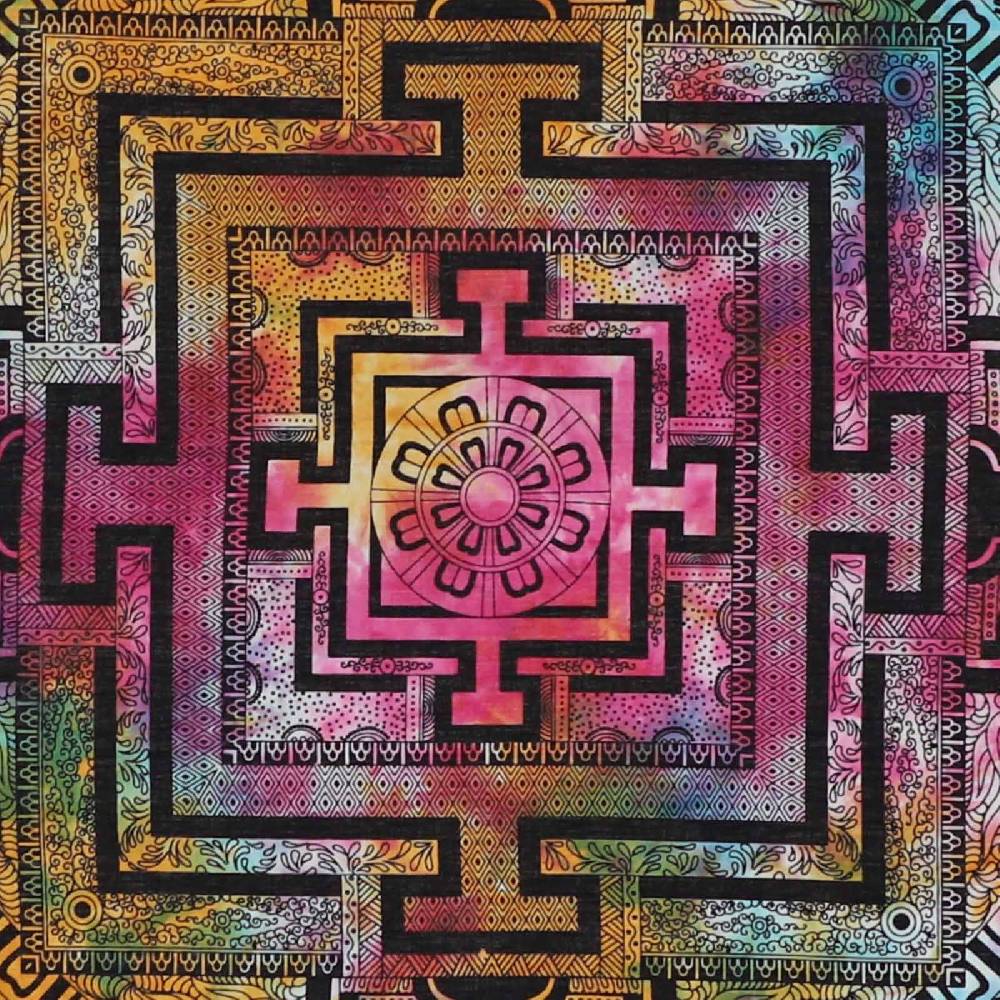 Kunst Und Magie Sri Yantra Celtic Mandala Poster Wandbehang Celtic Ca. 110 X 70 Cm