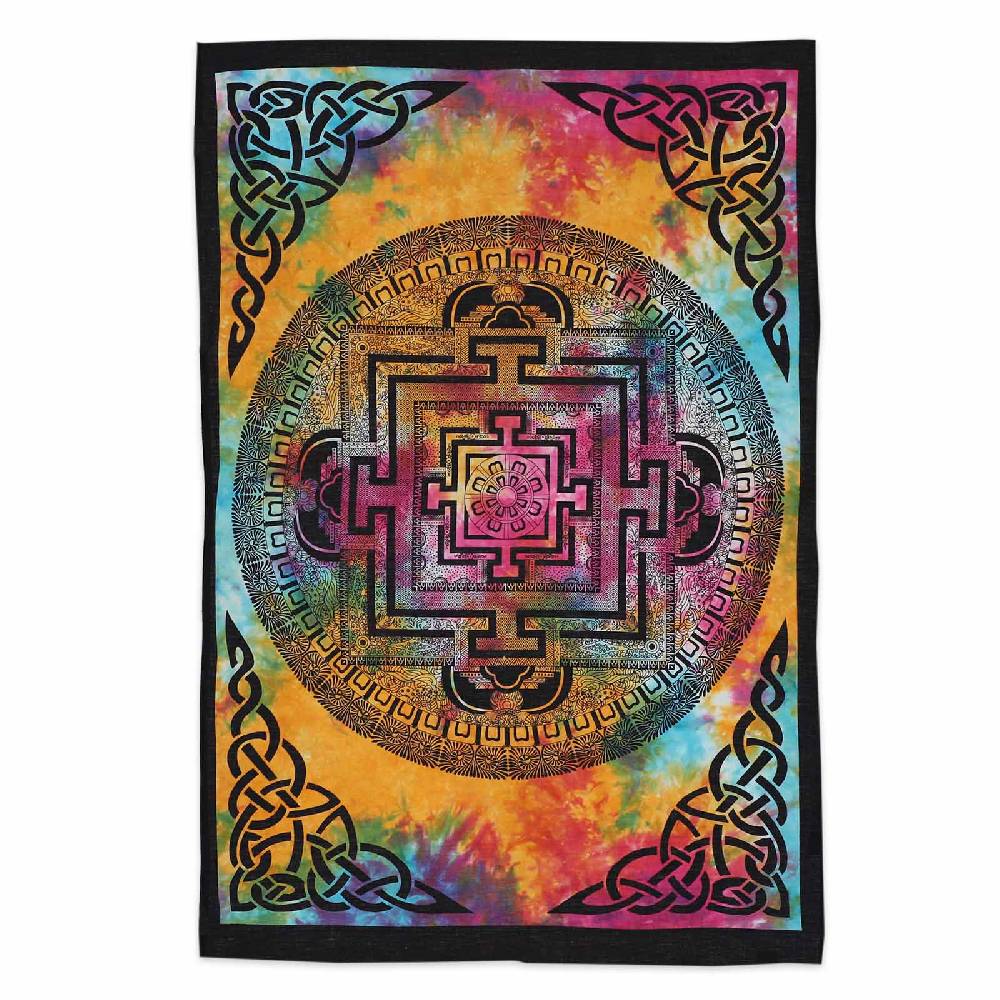 Kunst Und Magie Sri Yantra Celtic Mandala Poster Wandbehang Celtic Ca. 110 X 70 Cm
