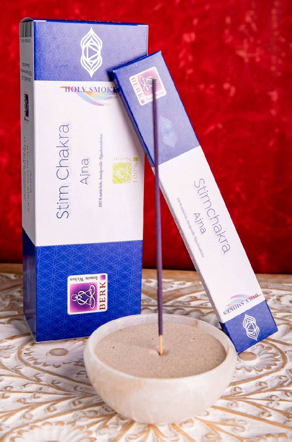 Kunst Und Magie Stirn-Chakra Ajna Räucherstäbchen - Holy Smokes Chakra Duftstäbchen