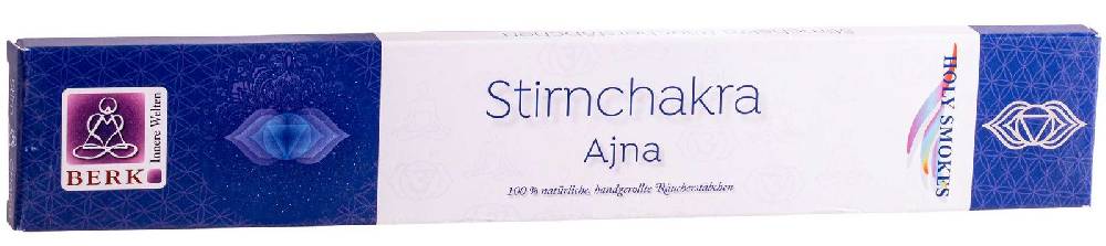 Kunst Und Magie Stirn-Chakra Ajna Räucherstäbchen - Holy Smokes Chakra Duftstäbchen