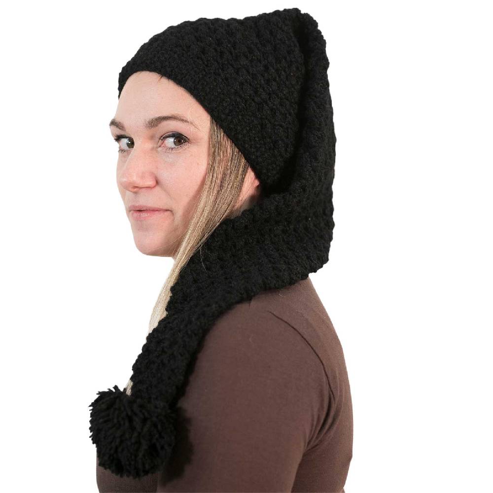 Kunst Und Magie Strickmütze Bommelmütze Mütze Wolle Wollmütze Lange Zipfelmütze Klassische Farben