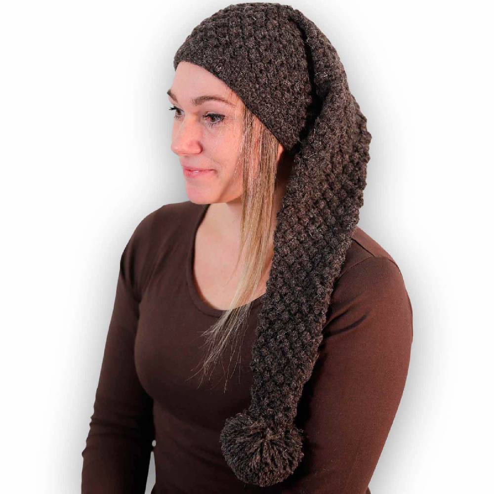 Kunst Und Magie Strickmütze Bommelmütze Mütze Wolle Wollmütze Lange Zipfelmütze Klassische Farben