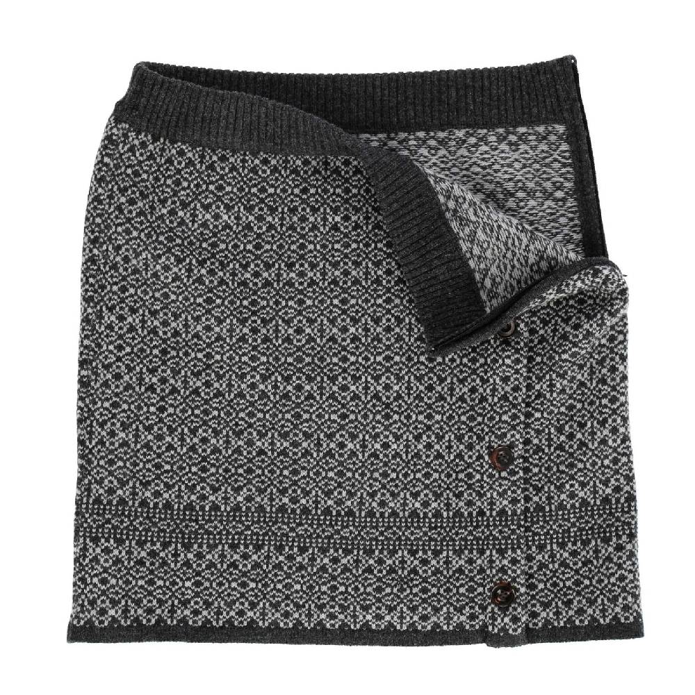 Kunst Und Magie Strickrock Knielanger Rock Aus Schurwolle Vom Lamm Lammwolle Wollrock Feinstrick Boho