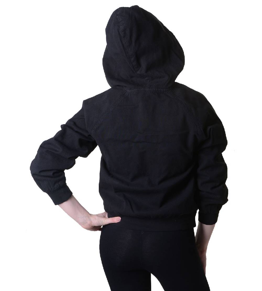 Kunst Und Magie Sweatjacke Freizeitjacke Mit Dreiviertel-Armlänge - Damen Jacke Aus Baumwolle