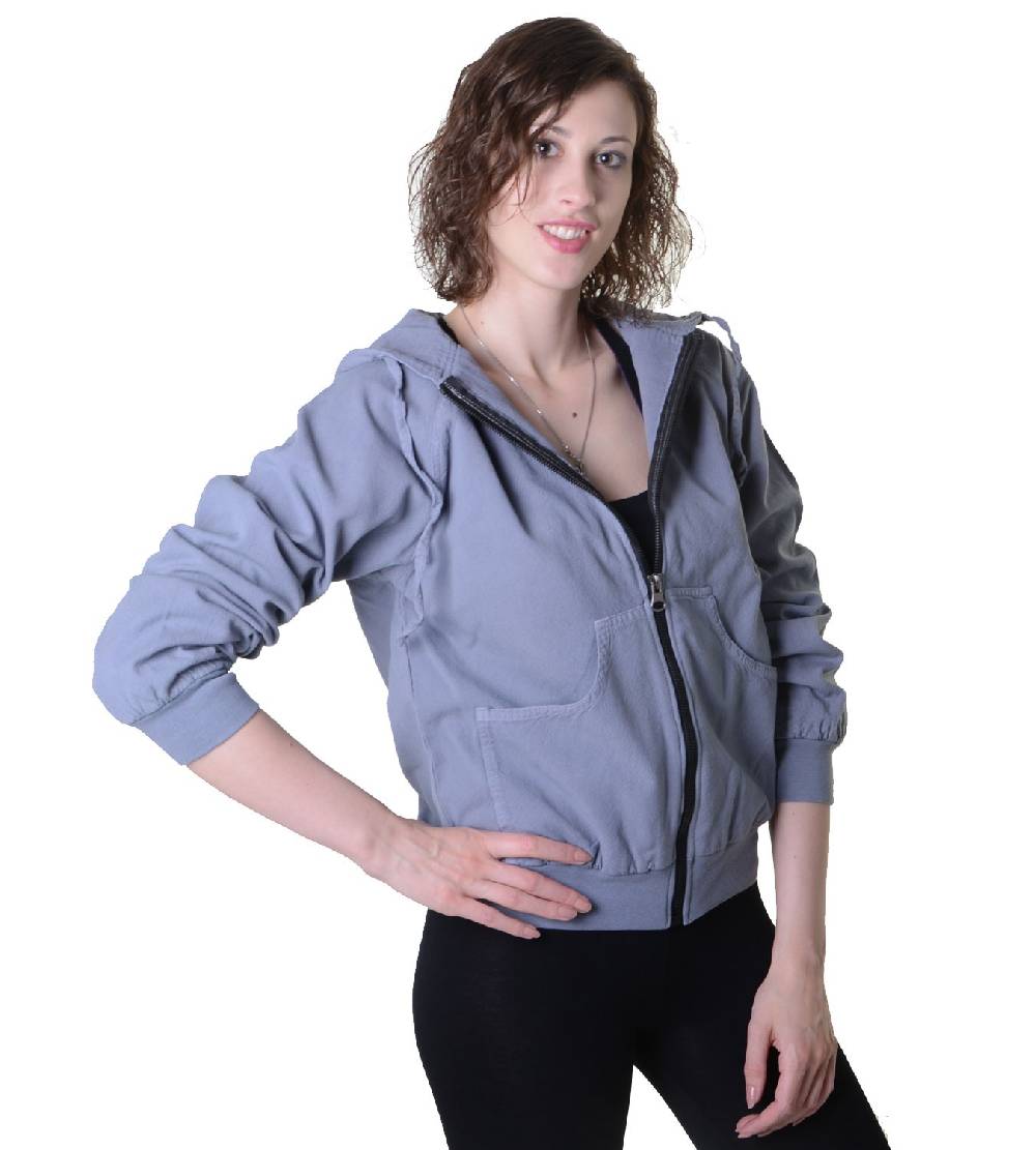 Kunst Und Magie Sweatjacke Freizeitjacke Mit Dreiviertel-Armlänge - Damen Jacke Aus Baumwolle