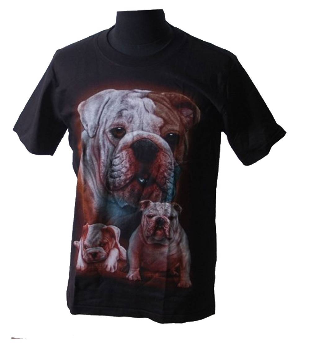 Kunst Und Magie T-Shirt Bulldog Englische Bulldogge Hunde