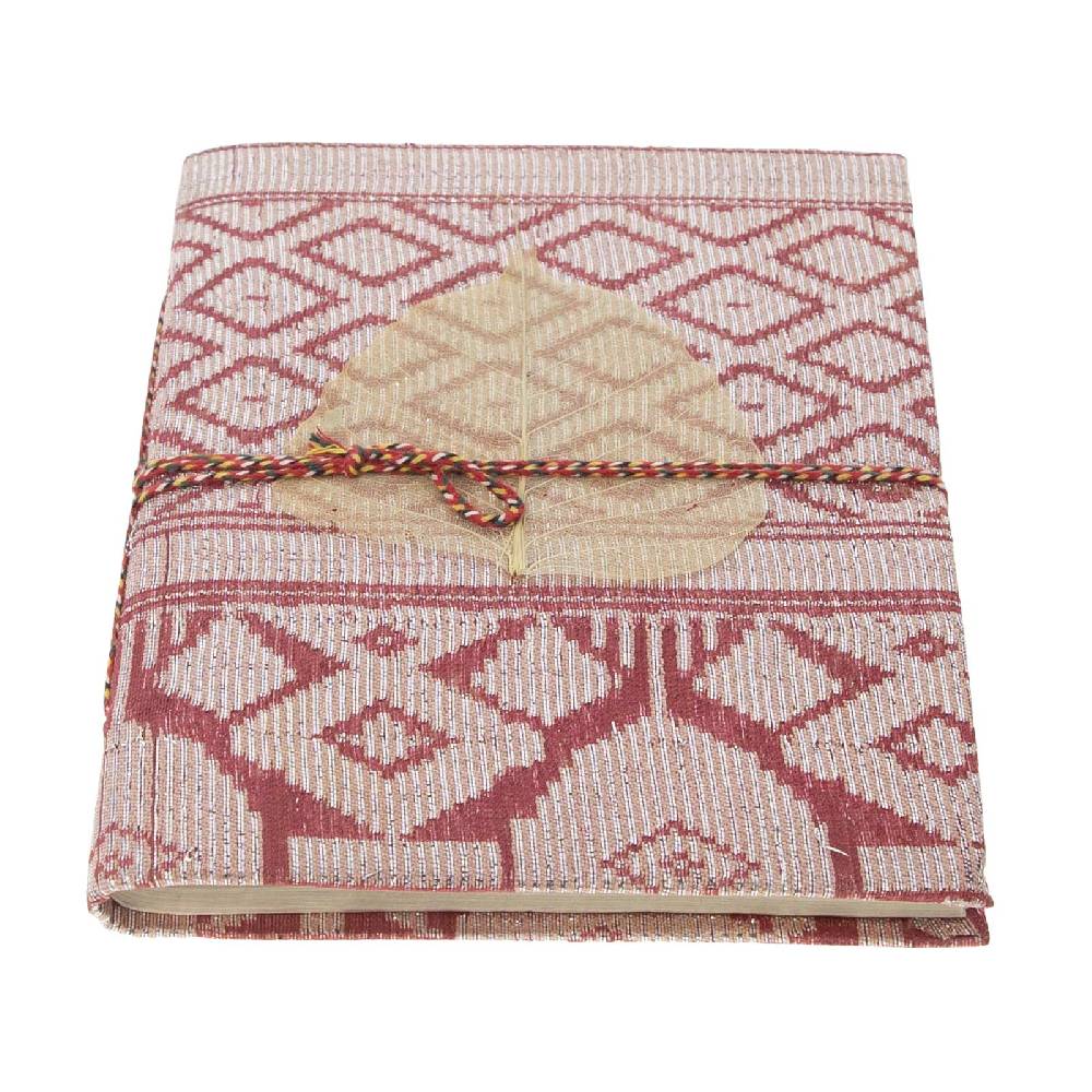 Kunst Und Magie Tagebuch Poesiealbum Handgefertigt Sari Baumwollpapier- Notizbuch 10x15cm Nachhaltig